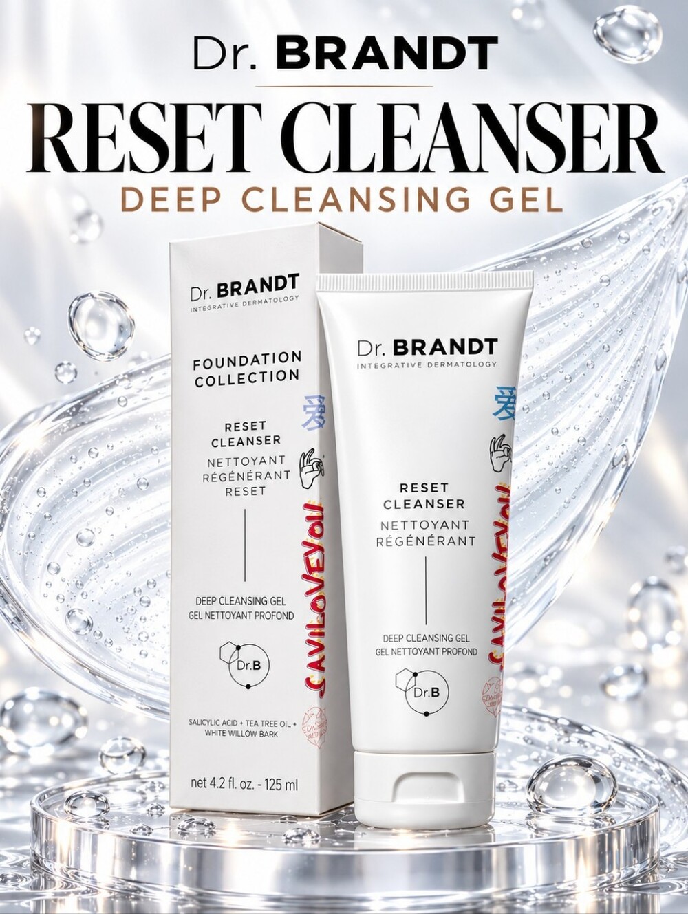 Dr. Brandt Foundation Collection Reset Cleanser Deep Cleansing Gel 125ml